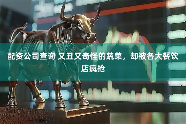 配资公司查询 又丑又奇怪的蔬菜，却被各大餐饮店疯抢