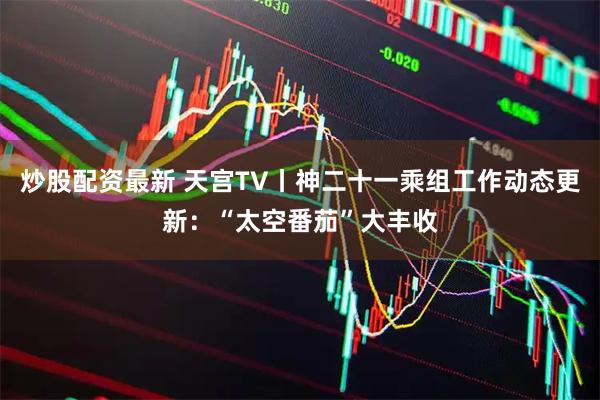 炒股配资最新 天宫TV丨神二十一乘组工作动态更新：“太空番茄”大丰收