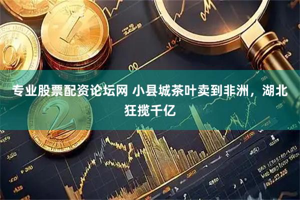 专业股票配资论坛网 小县城茶叶卖到非洲，湖北狂揽千亿